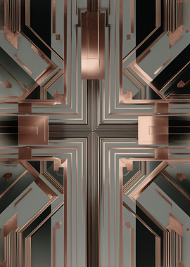 Art Deco Geometric Pattern