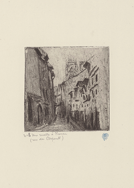 Street Scene in Rouen