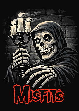 Misfits Grim Reaper with Candelabra