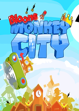 Bloons Monkey City Game Art
