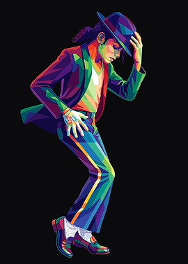 Michael Jackson Pop Art Portrait