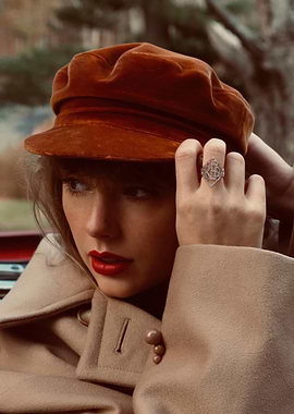 Taylor Swift in Autumnal Attire