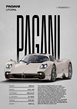 Pagani Utopia Supercar