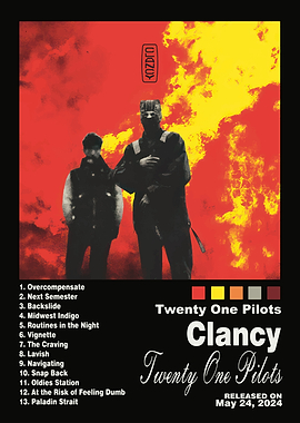 Twenty One Pilots Clancy Album Art
