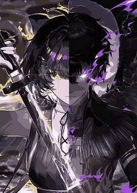 Anime Character with Katana