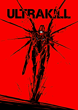 Ultrakill Game Poster