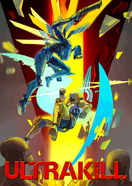 Ultrakill Game Poster