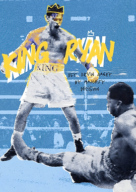 King Ryan Boxing Poster