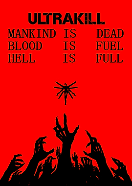 Ultrakill Game Poster