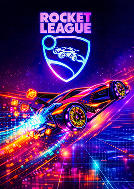 Rocket League Game Art