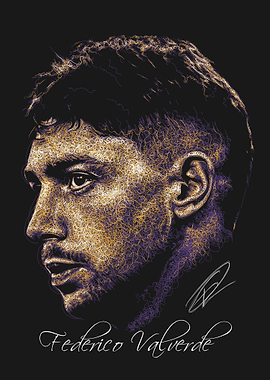 Federico Valverde Portrait