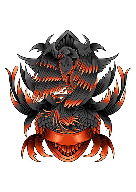 Fiery Phoenix Emblem