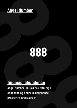Angel Number 888 Financial Abundance