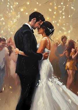 Wedding Couple Dancing