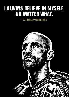 Alexander Volkanovski Motivational Quote