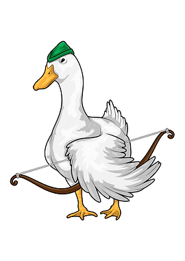 Duck Archer Bow