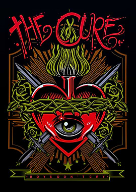 The Cure Boys Don't Cry Artwork