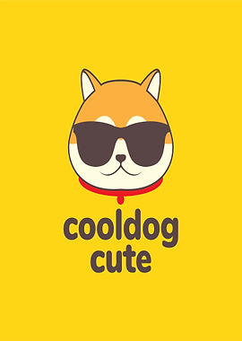 Cool Dog Wearing Sunglasses