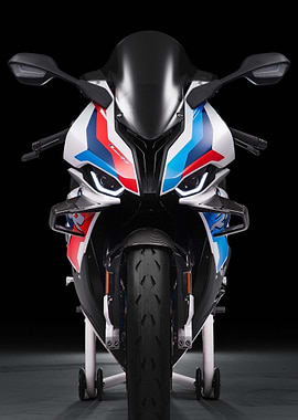 BMW S 1000 RR Motorcycle Front View