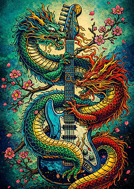 Dragons and Electric Guitar