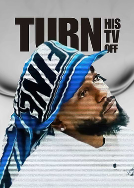 Man in Blue Headwrap kendrick lamar