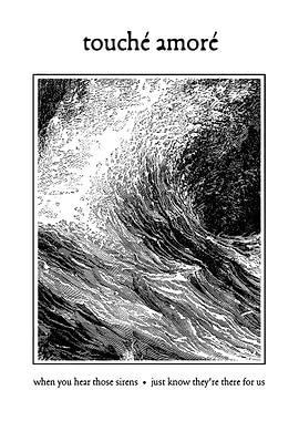 Touche Amore Wave Art