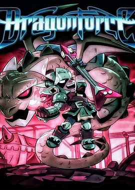 Dragonforce Character with Dragon