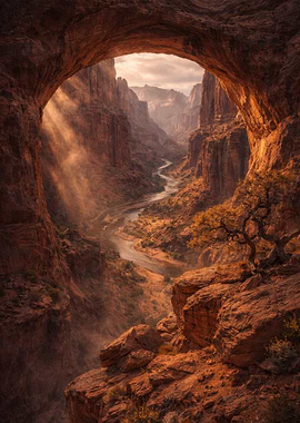 Grand Canyon Archway Sunrise
