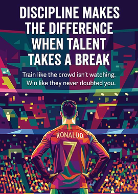 Cristiano Ronaldo Motivational Poster