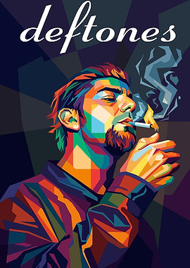 Deftones WPAP Portrait
