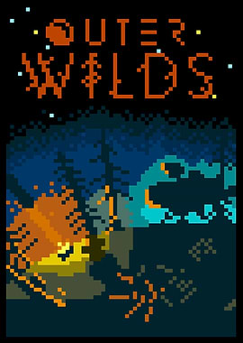Outer Wilds pixel art