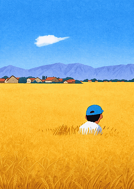 Boy in a Wheat Field