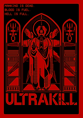 Ultrakill Game Poster