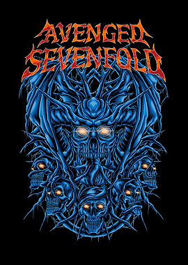 Avenged Sevenfold Skull Art
