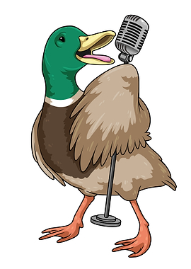 Duck Singing Microphone