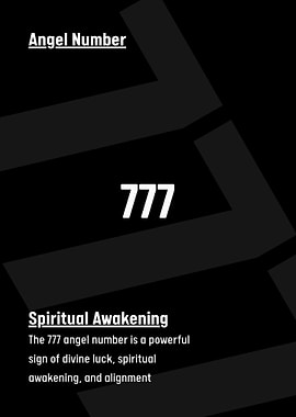Angel Number 777 Spiritual Awakening