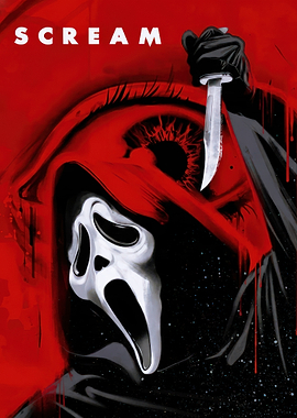 Scream Ghostface Poster