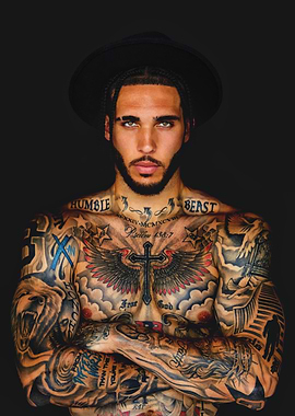 LiAngelo Ball Wearing a Hat