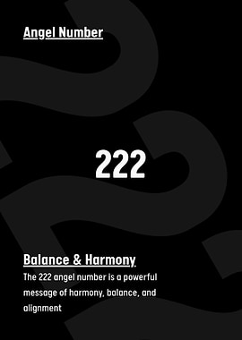 Angel Number 222 Balance and Harmony