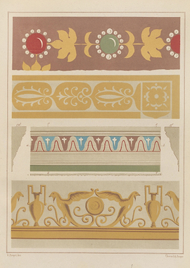 Antique Decorative Borders and Patterns