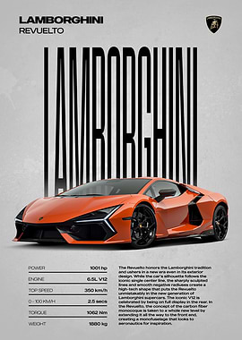 Lamborghini Revuelto Supercar