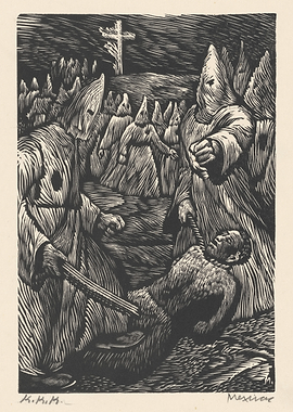 Ku Klux Klan Lynching Scene