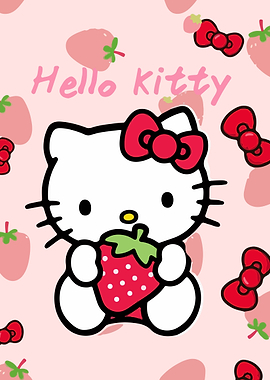 Hello Kitty with Strawberry