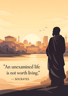 Socrates Quote on Unexamined Life