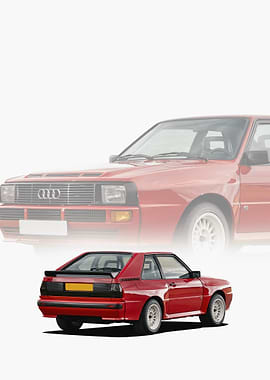 Audi Quattro Coupe 1984