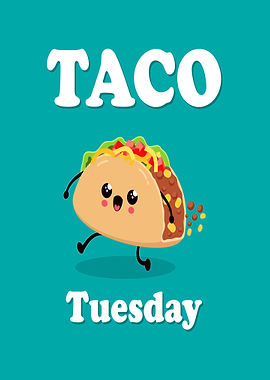 Taco Tuesday Cartoon