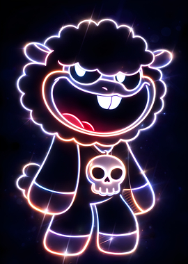 Neon Baba Chops Poppy