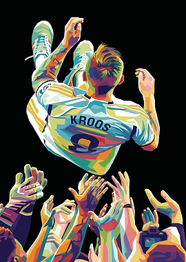 Toni Kroos Pop Art