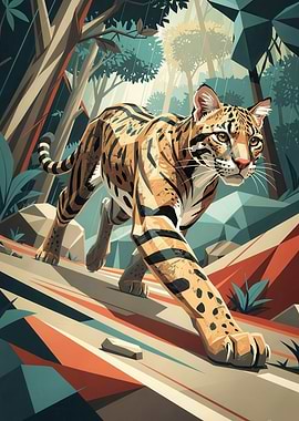 Ocelot of the Rainforest – Wildlife Kings
