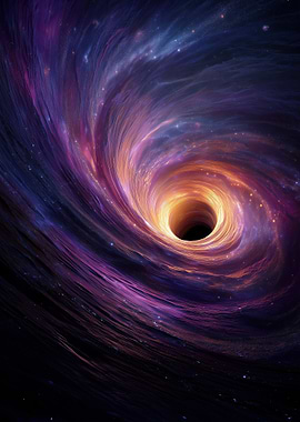 Cosmic Black Hole Swirl
